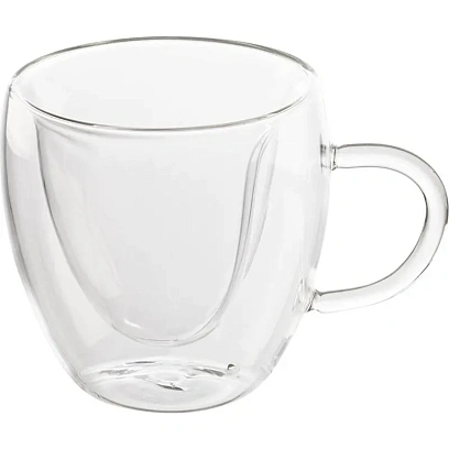 Кружка в форме сердца AROMA 300 мл из боросилика стекла ,103490