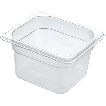 Гастроемкость Restola полипроп 176х162 1/6х4'' 100мм, прозрачн,422102001