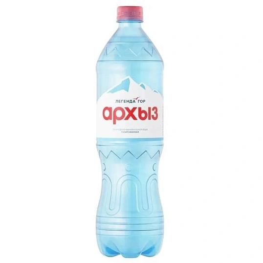 Вода минеральная Легенда Гор Архыз 1,5 л. газ. ПЭТ