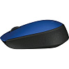 Мышь компьютерная Logitech беспров.M171 blue (USB, 1000dpi) (910-004640)