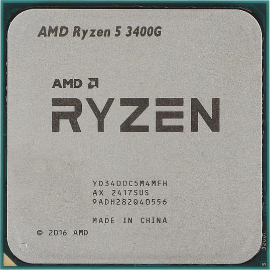 Процессор AMD RYZEN 5 3400G OEM SAM4(YD3400C5M4MFH)