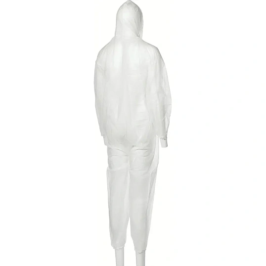 Комбинезон одноразовый Каспер, белый, 30 г/м2, р-р.4ХL 1 шт/уп