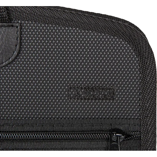 Папка-портфель на 5 отдел.черный, Комус