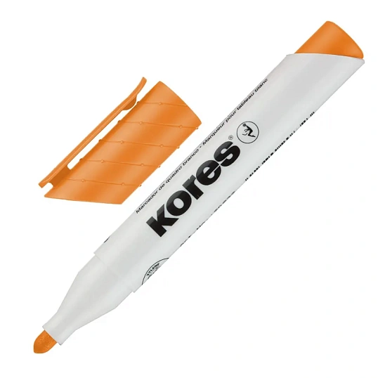 Набор маркеров для белых досок KORES 3мм 6шт/уп 20802