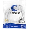 Патч-корд Cabeus PC-UTP-RJ45-CAT.5E-3M-WH-LSZH белый
