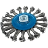 Корщетка для УШМ BOSCH 115мм, M14, дисковая, плоская, витая (2609256512)
