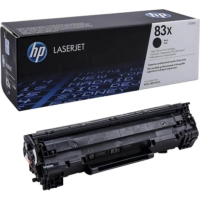 Картридж лазерный HP 83X CF283X чер. пов.емк. для LJ Pro M201