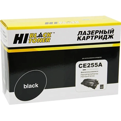 Картридж лазерный Hi-Black (HB-CE255A) для HP LJ P3015