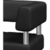 Диван MV_ Комус Мебель Balance 3-мест. (Bu3-2)  к/з Or.16/Ec.3001 черн