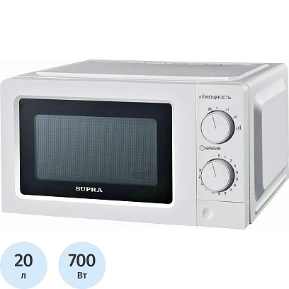 Микроволновая печь SUPRA 20MW61 20л 700Вт мех