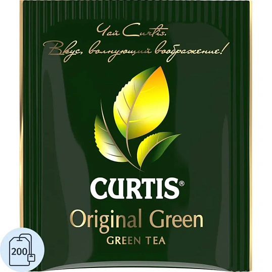 Чай Curtis Original Green Tea зеленый 2гx200 сашет 16506