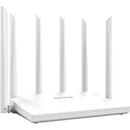 Маршрутизатор Netis NC63 двухдиапазонный AC1200, 2,4-5ГГц, IPv6, белый