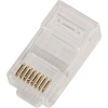 Коннектор LANMASTER LAN-EZ45-8P8C/U5E-100 универсальный, 50 микрон,100шт/уп