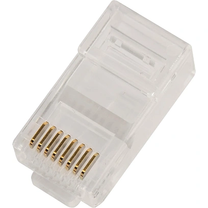 Коннектор LANMASTER LAN-EZ45-8P8C/U5E-100 универсальный, 50 микрон,100шт/уп