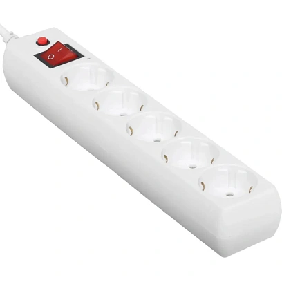 Сетевой фильтр Buro 500SH-5-W 5м (5 розеток) белый