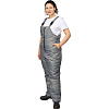 Полукомбинезон рабочий зимний женский з46-ПК серый (р.60-62) 182-188