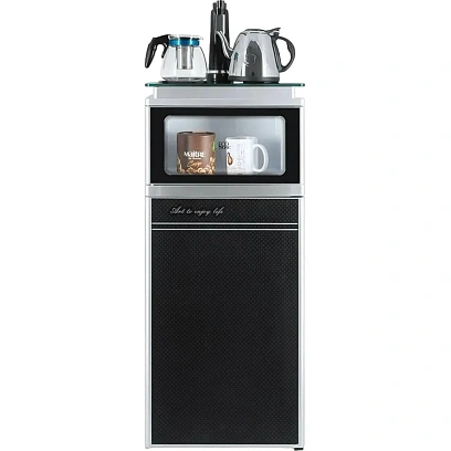 Кулер ECOTRONIC TB3-LE UV с чайным столиком. Нижняя загрузка бутыли.