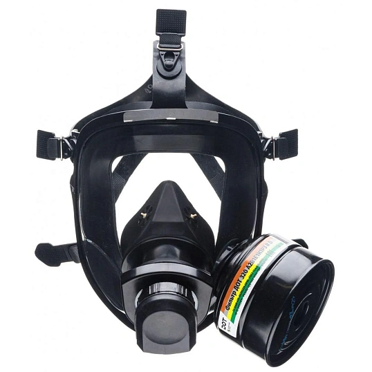 Противогаз фильтрующий ДОТ 320 А2В1Е1К1Р3 R D с маской МАГ-3Л