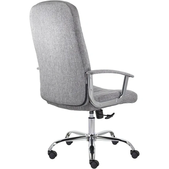 Кресло UP_EChair СН-277 Бостон В Айс хром Moderno 02 (серый)