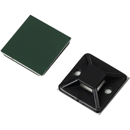 Площадка самоклеящаяся Bigtech BT-CTP-20-20-B,черный,20x20x6,4мм,20 шт/уп