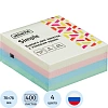 Стикеры Attache Simple куб 76х76, пастель 4 цвета 400 л