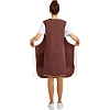 Фартук сарафан Маркет Мастер  цвет шоколадный/бежевый