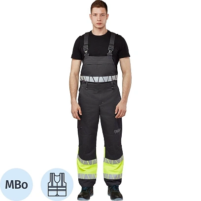 Полукомбинезон лет муж TOPFORT Равелин (лс02) лим/граф 128-132/170-176