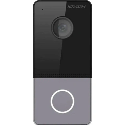 Вызывная панель Hikvision DS-KV6103-PE1(C),видеопанель,CMOS,серый