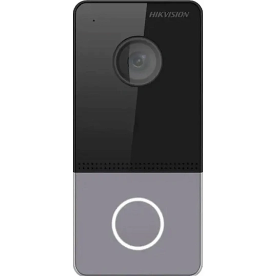 Вызывная панель Hikvision DS-KV6103-PE1(C),видеопанель,CMOS,серый