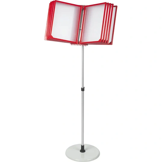 Демосистема  напольная перекидная,10 панелей А4, цветная 153081