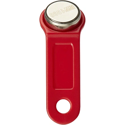 Электронный ключ Bigtech Touch Memory (iButton) DS 1990 красный  (уп.100шт)