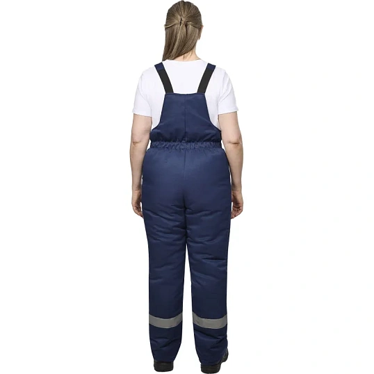 Полукомбинезон рабочий зимний жен з32-ПК син смес 44-46 158-164(Арсенал-СП)
