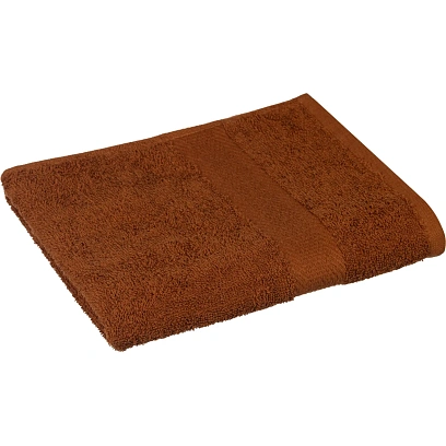 Набор полотенец махровых бордюр 440 г/м2, 70х140 карамель, 5шт