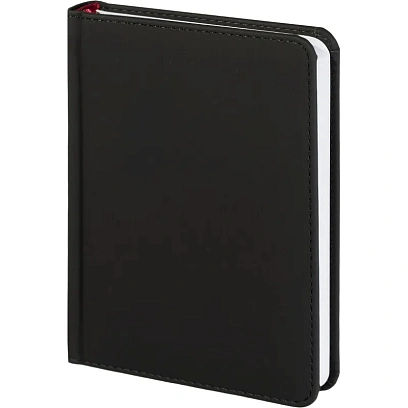 Ежедневник недатированный А6+ 112 х 155 мм Velvet черный 272 стр. 3-495/04