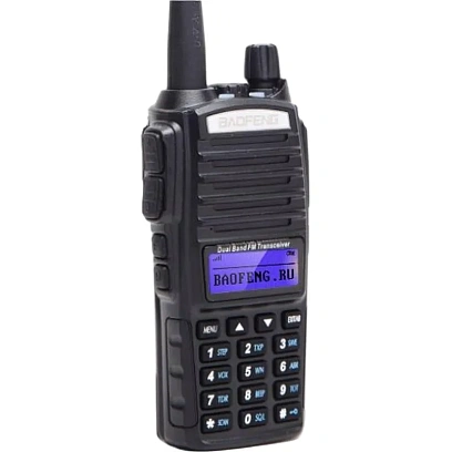 Рация двусторонней связи UV-82 Baofeng, 8 Вт