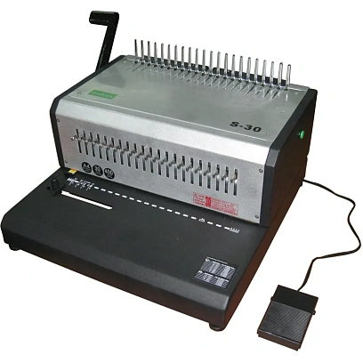 Брошюровщик Bulros S-30 (электр.переплетчик пласт. пружиной) А4,30л/500лист