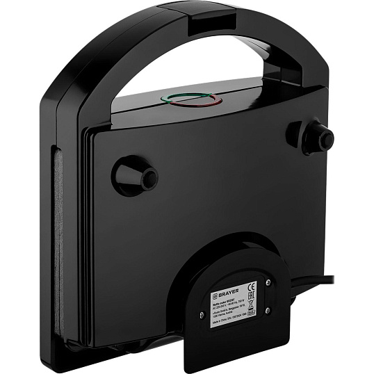 Вафельница BRAYER 2307BR, 750Вт, белг.вафли,панель 22,5x13 см,антиприг.покр