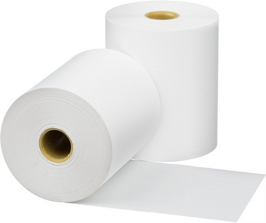 Ролики для касс 57мм 40м, т/б, вт.12, 44гр/м2, 15шт/уп (Спайка)