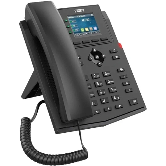 IP-телефон Fanvil X303 2xE 10/100, 2,4, HD voice, 4 SIP, Opus+IPV6, PSU