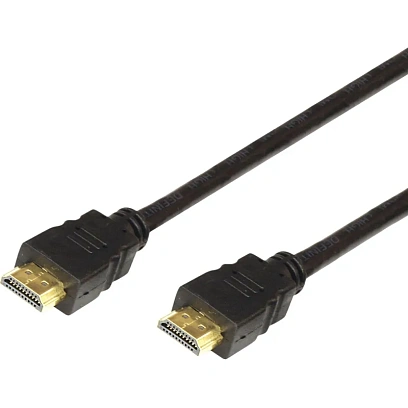 Кабель HDMI - HDMI, М/М, 2 м, v1.4, фер, поз.р, Rexant, чер, 17-6204
