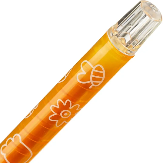 Мелки восковые M&G, круглые, выдвижной механизм, 12 цветов в наб, для детей