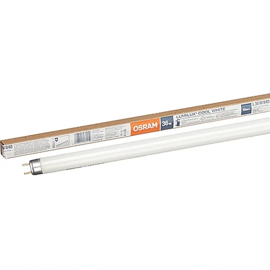 Лампа люминесцентная Osram Lumilux  L 36W/840 G13 4000К хол.бел. 25шт