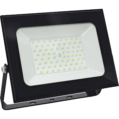 Прожектор светодиодный СДО-7 100Вт 230В 6500К IP65 черный IN HOME