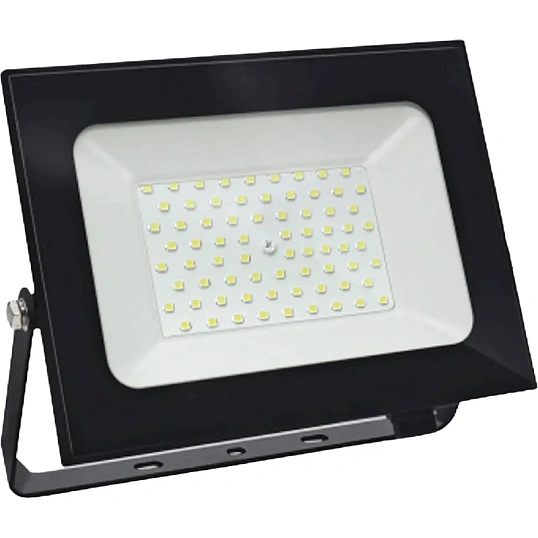 Прожектор светодиодный СДО-7 100Вт 230В 6500К IP65 черный IN HOME