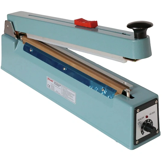 Запайщик пакетов ручной импульсный Комус KS-300C (корпус металл)