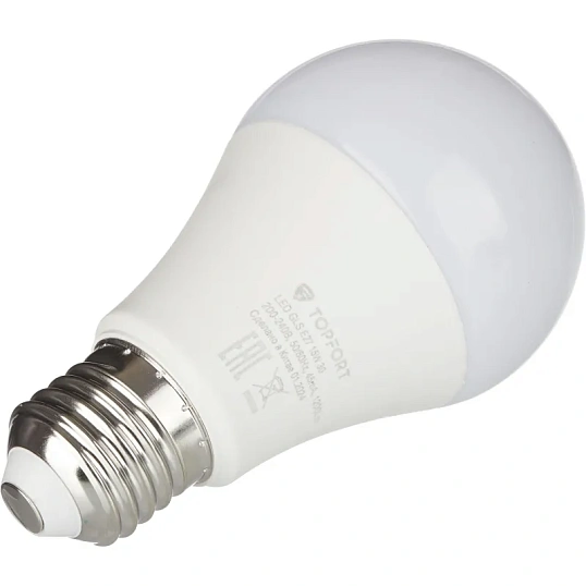Лампа светодиодная Topfort E27 15W 3000K груша