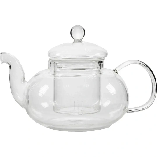 Чайник заварочный AROMA, объем:850 мл (боросиликатное стекло)008246