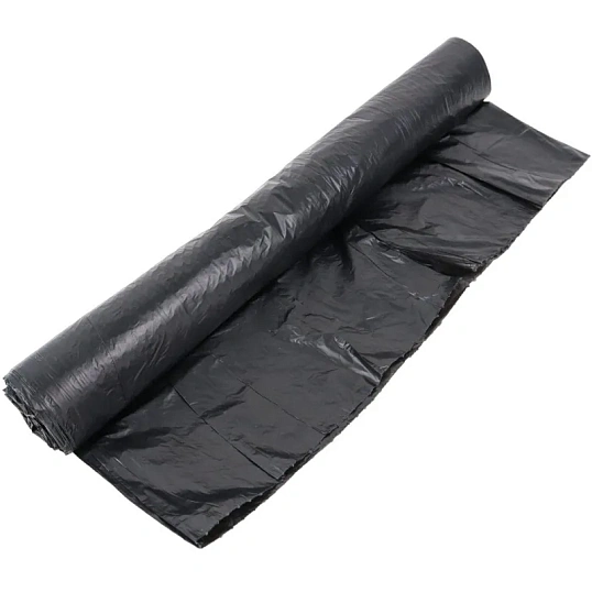 Мешки для мусора ПНД Элементари 120л 14мкм 10шт/рул черные 70х110см