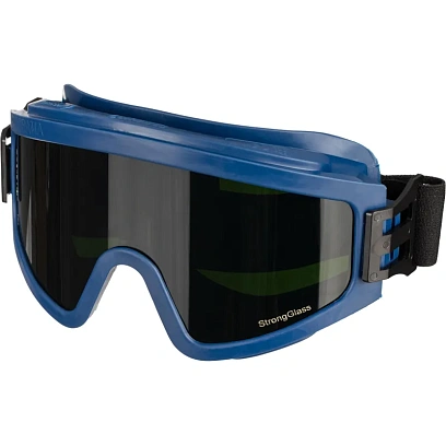 Очки защитные закрытые газосварРОСОМЗ 11 Panorama Strong Glass затем(21134)