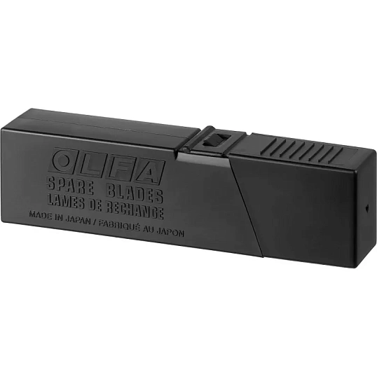 Лезвие OLFA EXCEL BLACK сегментир. 18 мм, 8 сегментов, 50шт/уп (OL-LBB-50B)